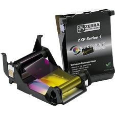 ZEBRA ZXP1 RIBBON YMCKO 100 IMPRESIONES - ZEBRA ZXP1 RIBBON YMCKO 100 IMPRESIONES -